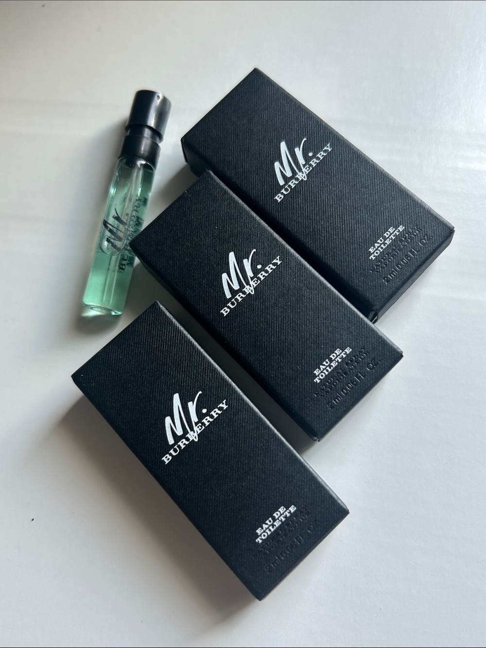 2mlx3 Burberry samples spray men’s set